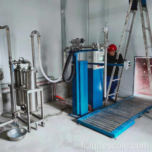 Machine de remplissage de liquide corrosif automatique Canada